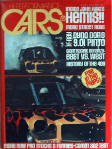 HI PERFORMANCE CARS 1973 JULY - 409, DYNO's PINTO